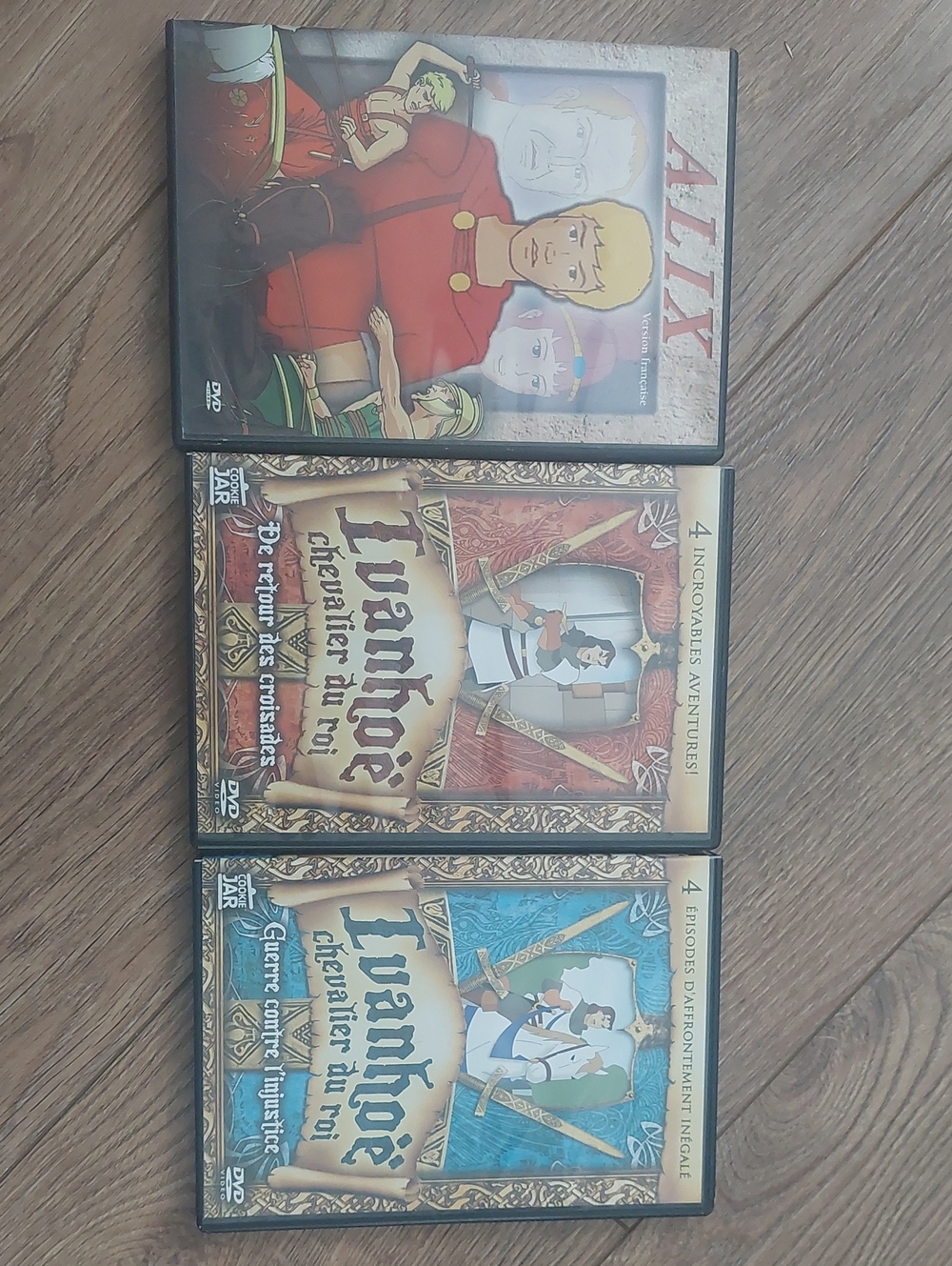Alix / Lancelot Animated DVD Set - LOT wnglish And French